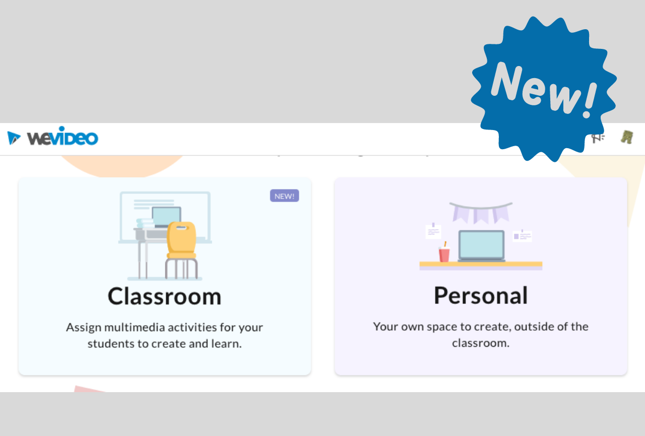 Novedades Wevideo: Classroom propio integrado